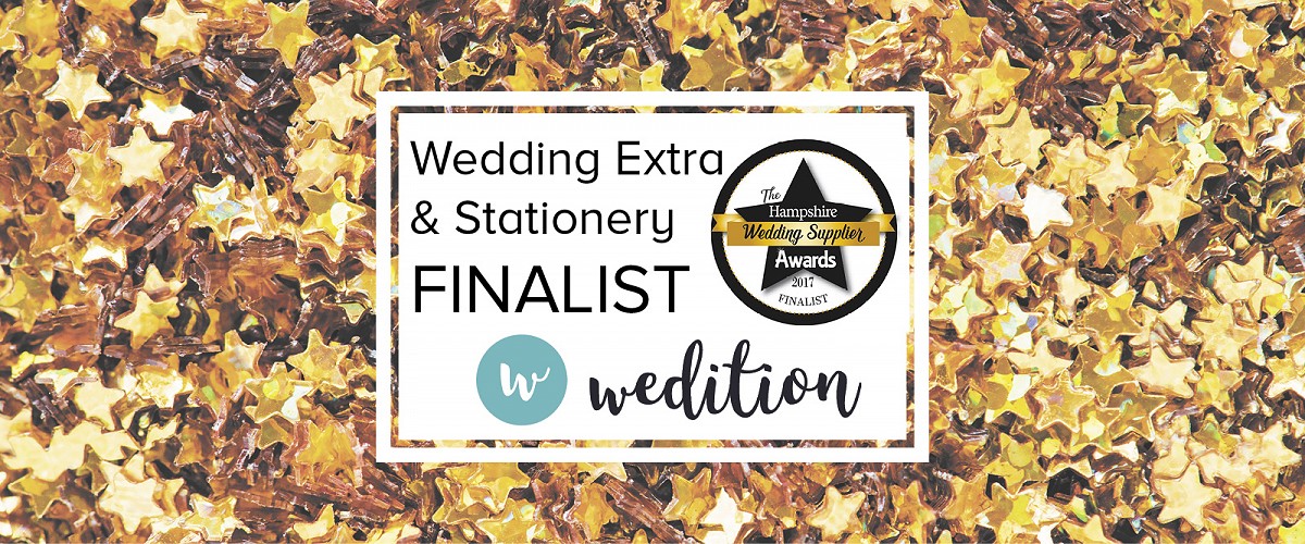 What it feels like to be a Hampshire Wedding Supplier Awards Finalist 2017