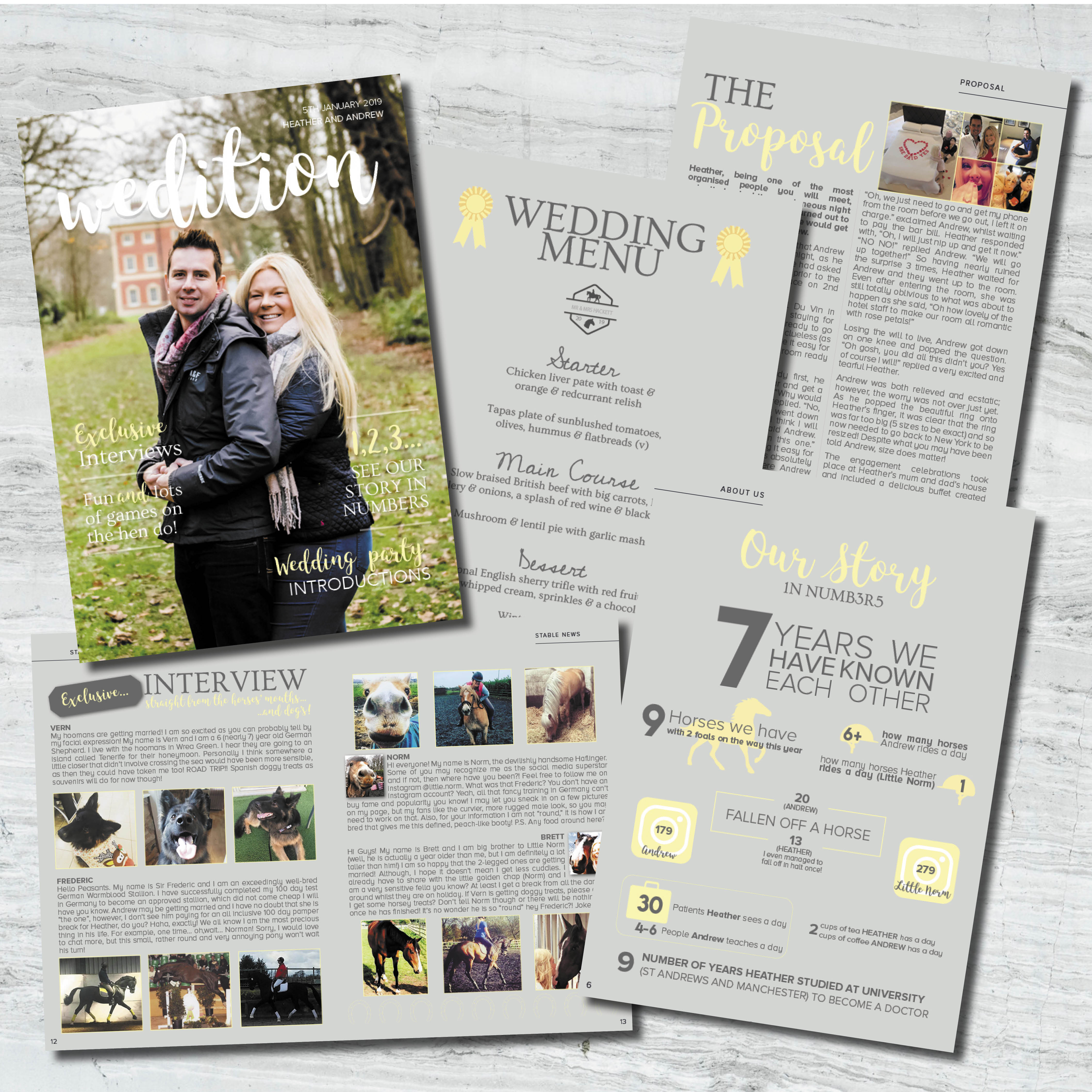 animal wedding stationery, Making your pet a memorable part of your wedding day, horses and dogs at weddings